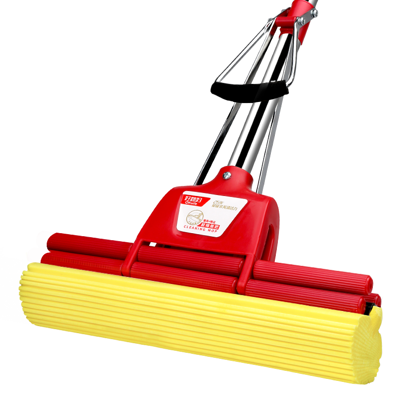 好媳妇27CM双滚轮伸缩杆胶棉拖把(2个棉头)AGW-4835F-1-A