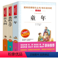 [正版]送考点手册高尔基自传体三部曲 童年在人间我的大学 我的大学高尔基 童年高尔基 小学生课外阅读书世界名著在人间高