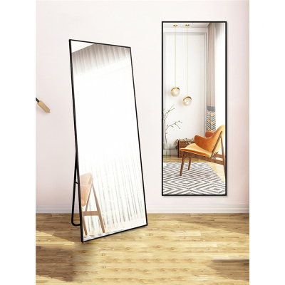 镜子全身落地穿衣镜时光旧巷家用女生卧室壁挂立体大试衣镜宿舍小型