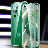 可波 华为nova11/11pro全包防摔壳nova11手机壳双面保护套玻璃