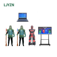 LJYZN-C1705刺杀对抗与对抗混战考评系统刺杀突刺警砍技术考评系统刺杀对抗考评测试系统刺杀训练人形靶