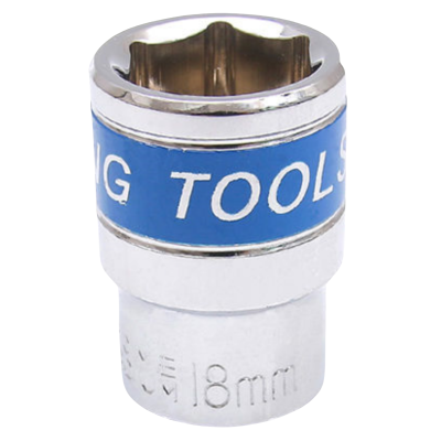 12.5mm1/2系列六角套筒 18mm