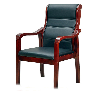 晋舰 会议椅四脚老板椅办公椅麻将椅皮电脑椅中式酒店椅大班椅XM耳朵椅