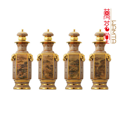 勇士的荣耀清·十二月令图酒53度酱香型白酒高端收藏