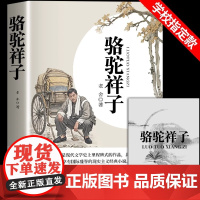 [原著无删减]骆驼祥子七年级下册必读原著钢铁是怎样炼成的和海底两万里正版完整版初一课外阅读书籍人教版初中文学名著老师