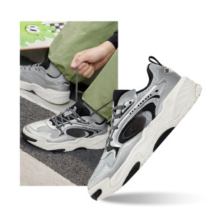 锦程4.0丨361°男鞋运动鞋新款透气休闲鞋网面鞋厚底板鞋男