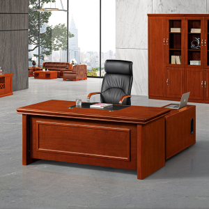 慧采云 办公家具老板桌办公桌经理桌主管桌简约现代总裁桌大班台老板公桌1.8m