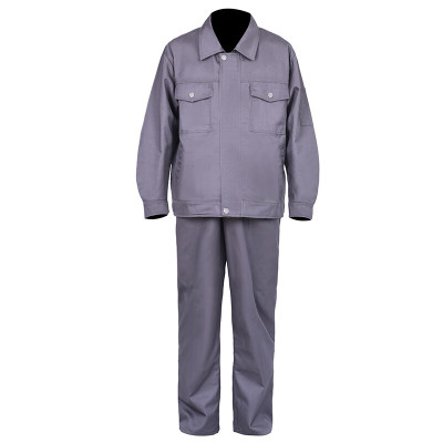 盾之源 工作服 灰蓝黄三色 各尺码 套(190灰色)