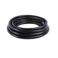 鑫迈凯斯 穿线橡胶管 耐磨抗压光面夹布胶管 内径38mm 6层线 米