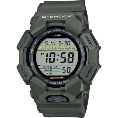 G-SHOCK多功能石英防水男士运动休闲腕表户外都市通勤双显坚韧型