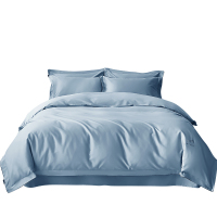 金丝莉(KINTHERI) 一夜豹富 100全棉四件套 星河蓝 200×230cm (NM)