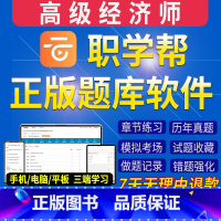 题库软件 [人力资源]约1950道题 [正版]职学帮2025年高级经济师题库软件历年真题章节习题集练习题模拟题2024人