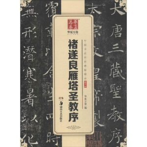 醉染图书褚遂良雁塔圣教序9787535678751