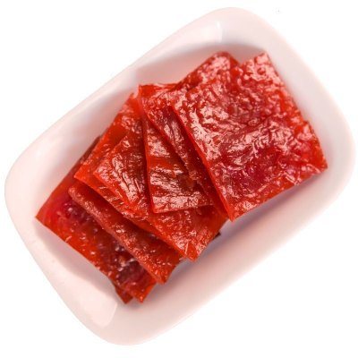 咔好厨原味猪肉脯168g肉铺休闲零食小吃手撕肉干网红零食肉类食品买就送烤肉豆脯干免费试吃