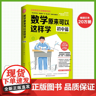 正版书籍 数学原来可以这样学初中篇 初中数学大纲同步