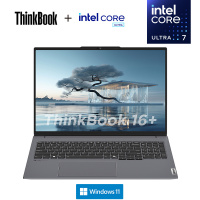 联想ThinkPad ThinkBook 16+ 0VCD 16英寸标压便携轻薄笔记本电脑 (英特尔Evo平台认证酷睿Ultra9 185H 32G内存 2T固态 3.2K)定制