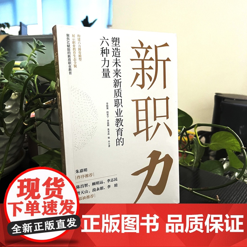 新职力:塑造未来新质职业教育的六种力量 中译出版社 李骏翼段世宁李俊辉朱至晶杨丹 著 田玉肖 编