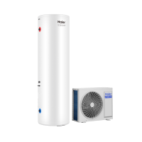 海尔(Haier)空气能热水器150升电辅二级能效家用空气源热泵热水器节能80℃高水温KF70/150-B3-EPU1