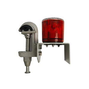 晫安联 ZX024-B 功率0.3W IP65 3.7V 红光 单头 LED 太阳能警示灯 (计价单位:盏) 红色