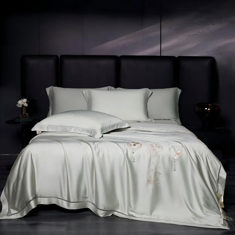 彼加曼 BGM-B2566 100S真丝缎苏绣家装蚕丝被200*230cm