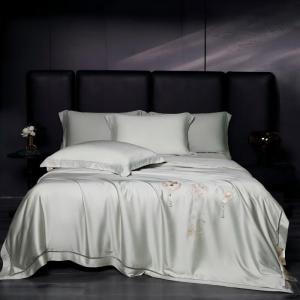 彼加曼 BGM-B2566 100S真丝缎苏绣家装蚕丝被200*230cm