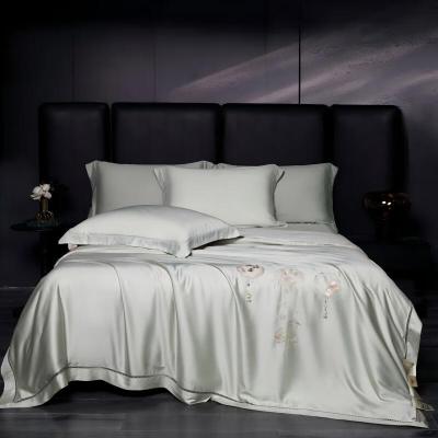 彼加曼 BGM-B2566 100S真丝缎苏绣家装蚕丝被200*230cm