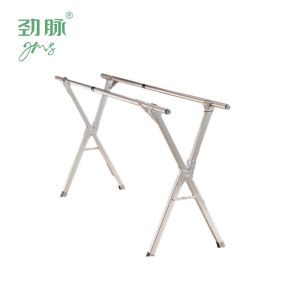 劲脉 露营/旅游/登山帐篷 折叠晾衣架 双杆方管2.4米 个