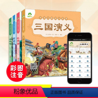 [正版]爱德少儿四大名著全套西游记水浒传红楼梦三国演义排行榜书籍中小学生注音版导读课外阅读书籍3-6-10周岁幼儿童故事