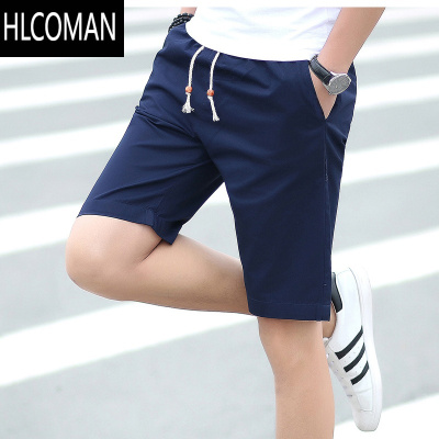 HLCOMAN夏季短裤男士休闲工装裤子外穿潮流2025新款五分中裤宽松沙滩裤