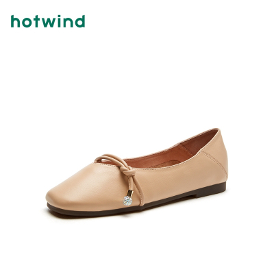 热风女士时尚休闲平底单鞋H24W0771