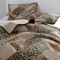 美帮汇家纺 美美客 全棉绗缝盖被 床盖多用被三件套 多款可选