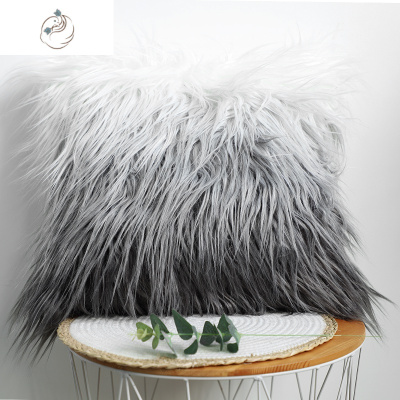 北欧经典网红黑白灰抱枕样板间客厅沙发床上靠枕色带芯靠垫舒适主义