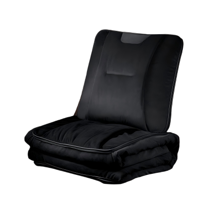 汽车抱枕被子两用折叠加厚创意婴儿绒车载多功能