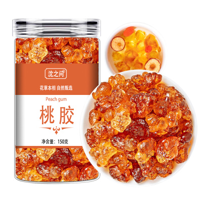 云南特产桃胶正品官方店桃树胶桃油无杂质可搭雪燕皂角米干货熬粥9260