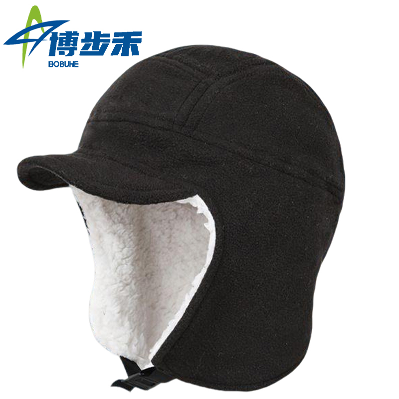 博步禾 护耳帽 防寒帽 顶