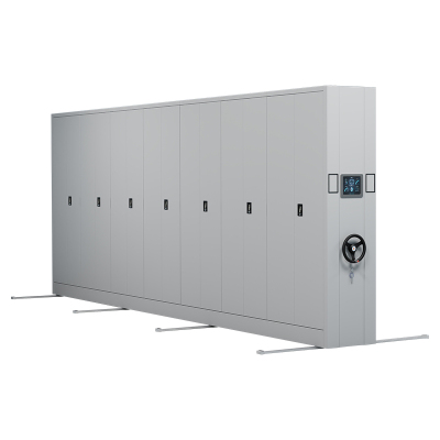 臻远 ZY-MJJA-42 智能密集架移动式档案柜钢制轨道智能密集柜 通门 一列7组