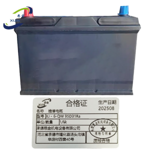 悉金 维修电瓶 XJ - 6-QW 95D31Ra 块