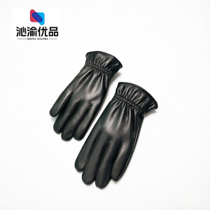 沁渝优品 保暖骑行手套 黑色均码 双