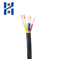 燕通 RVV五芯护套线 300/500V-RVV5*0.5平方/米