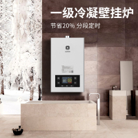 阿诗丹顿(USATON)一级能效 冷凝机 燃气壁挂炉天然气地暖锅炉采暖燃气热水器L系列 20KW-L2012S(50-1