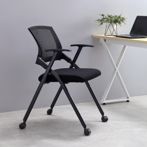 易企采 带轮折叠培训椅 活动宣传会议椅 单位:把 58*51*83CM