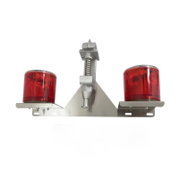 宙明 ZM6517 双头太阳能警示灯(计价单位:盏)红色