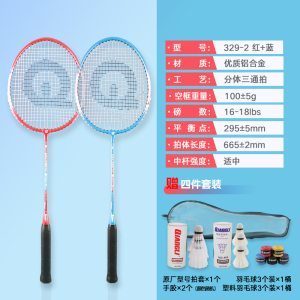 强力(QIANGLI) 羽毛球拍入门初学超轻稳定耐用攻守兼备