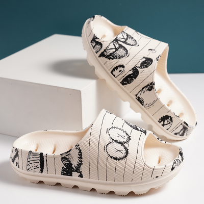 Ideamini拖鞋男潮2021新款夏季外穿韩版个性家用厚底防滑男士凉拖沙滩鞋