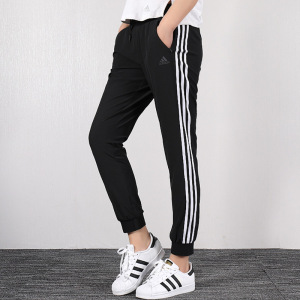 阿迪达斯(adidas)三叶草女裤新款运动裤跑步健身训练裤透气休闲卫裤时尚长裤KF9615 ZP