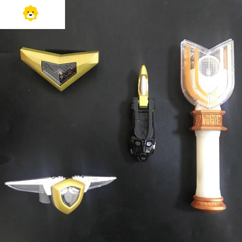 真智力平成三杰变身器 迪迦光棒 戴拿闪光剑盖亚蓝宝锥儿童玩具 光棒