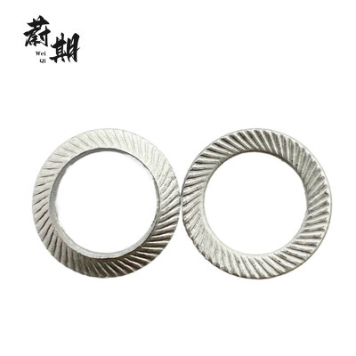 蔚期 DIN9250VS达克罗重型双面齿锁紧垫圈 M6 个