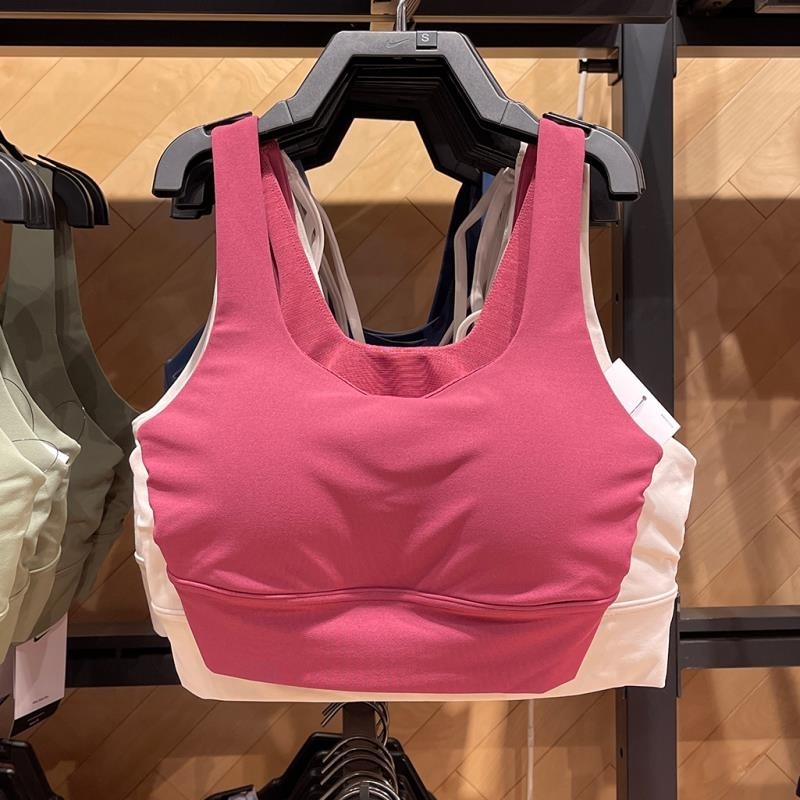 NIKE耐克训练健身休闲弹力紧身速干透气女装运动胸衣DO6620-653 D