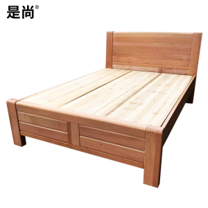 是尚 实木单人木床 1500*2000mm 一张