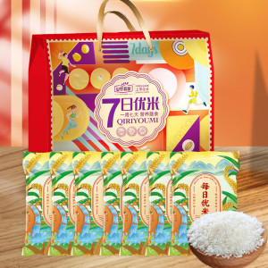 山野原粮 七日优米大米 100g*7